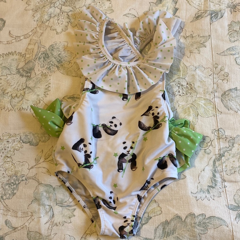 COPY - Sal & Pimenta Panda Ruffle Swimsuit